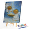 Angel Babies Playing Paint By Numbers DIY Canvas Set Oil Paint Drawing No Frame