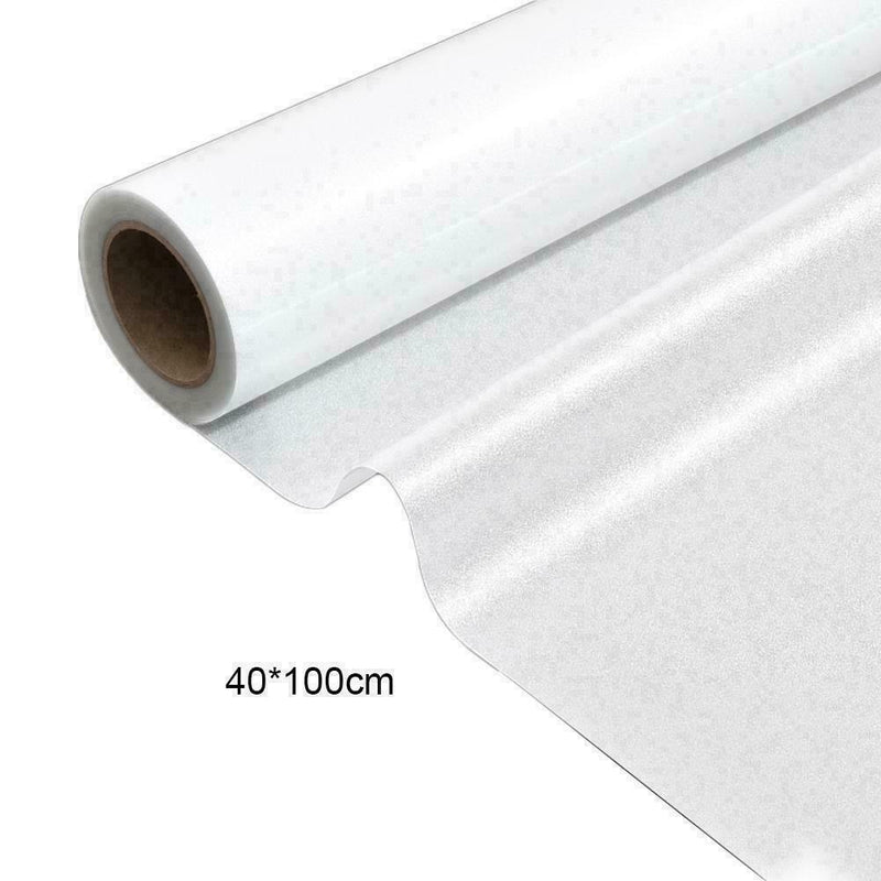 1* Roll Removable Window Frosted Glass Stickers Bathroom O3C2 Privacy F3K7
