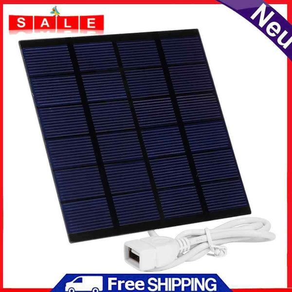 Portable DIY USB Mini Solar Panel Outdoor Travel Battery Solar Charger Generator