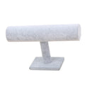 Portable Velvet Bracelet Bangle T-Bar Rack Watch Jewelry Organizer Display Stand