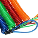 Bike Disc Brake Lock Motorcycle Safety Lanyard Spring Coil Reminder Cable