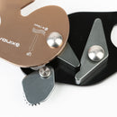 Outdoor Rock Climbing Rappelling 22KN Abseiling Descender Downhill Device Newly