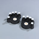 1 Pair Piano Finger Trainers Hand Strength Exerciser for Beginner (Black) Newly