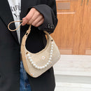 Daisy Flower Straw Women Handbag Summer Beach Holiday Woven Leather Ladies Totes