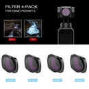 Film Action Camera Lens Filters Glass Filter For DJI Pocket 2 For DJI Pocket 2