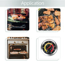 BBQ Thermometer Grill temperature gauge Barbecue Grill Thermometer Dial Display