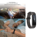Y11 Smart Bracelet 0.87 Inch Android Waterproof Heart Rate Smartband (Black