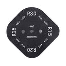 Woodworking Corner Radius Template Trimmer Router Edge Jig (Round+Fillet) Newly