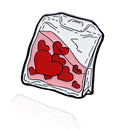 Blood Bag Brooches Enamel Shirt Clothes Doctor Nurse Pin Jewelry (Style 2)