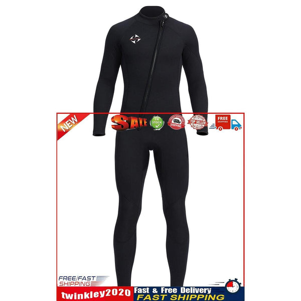 3mm Neoprene Wetsuit Full Body Scuba Diving Suit One Piece for Women (S) Newly