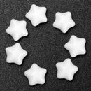 100pcs Five-Pointed Star Stamp Paint Wax Envelope Card Sealing Wax(White)