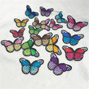 10x Embroidery Butterfly Patch Badge Sew Iron On Fabric Applique Dress T3I5