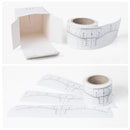 1 Roll Eyebrow Positioning Measure Tools Girls Women Beginners Cosmetic Tools