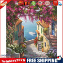 Seaside House Paint By Numbers Kit DIY Frameless Acrylic Picture On Canvas