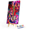 Abstract Guitar Oil Paint By Numbers Kit DIY Handpainted on Canvas Wall Unframed