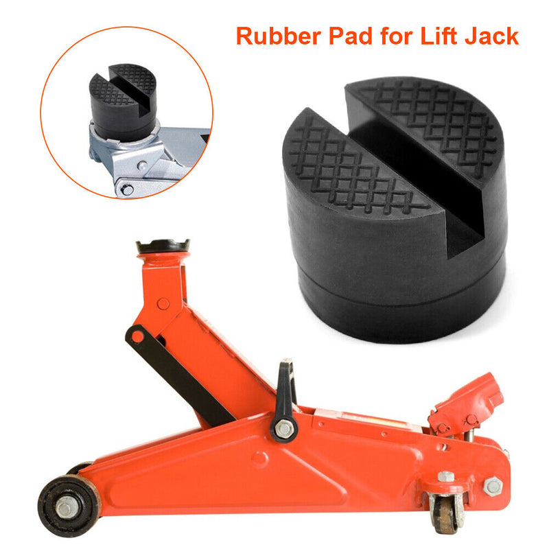 Car Lift Jack Rubber Support Block Anti-Scratch Floor Slotted Jacking Pad Newly