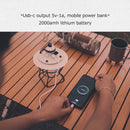 #A Retro Work Lamp Stepless Dimming Waterproof Led Light for Outdoor Camping Hik