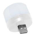 Mini Portable USB Plug Lamp Computer Power Bank Socket Night Light (White)
