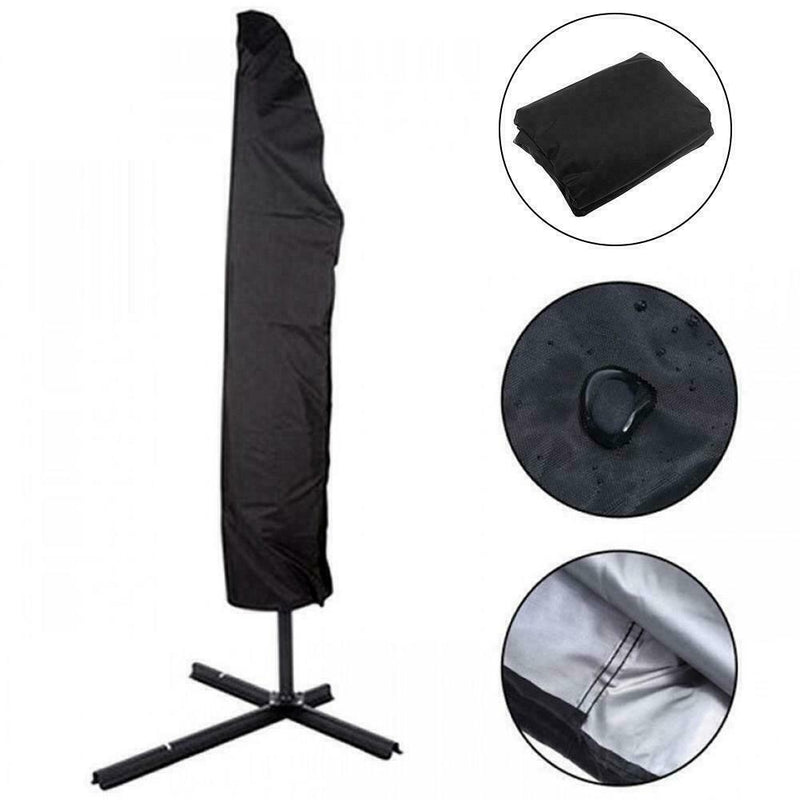 Waterproof Parasol Banana Umbrella Cover Cantilever Garden Patio Outdoor F9K1