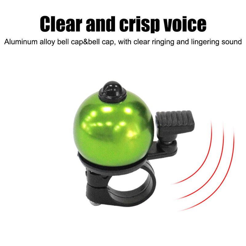 Bike Bell Aluminium Alloy Bike Bell Rings Safety Warning Cycling Accessories