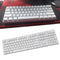 104pcs Universal Mechanical Keyboard Keycaps PC Bakclit Key Cap Set (White)