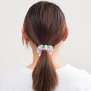 Organza Scrunchies Headwear Girls Women Colorful Plaid Ponytail Ties Hair Ropes