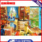 AnySell 5D DIY Full Drill Diamond Paintings Happy Family Cross Stitch Embroidery Pack