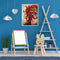 Fox Girl Oil Paint By Numbers Kits DIY Handpainted on Canvas Wall Pictures