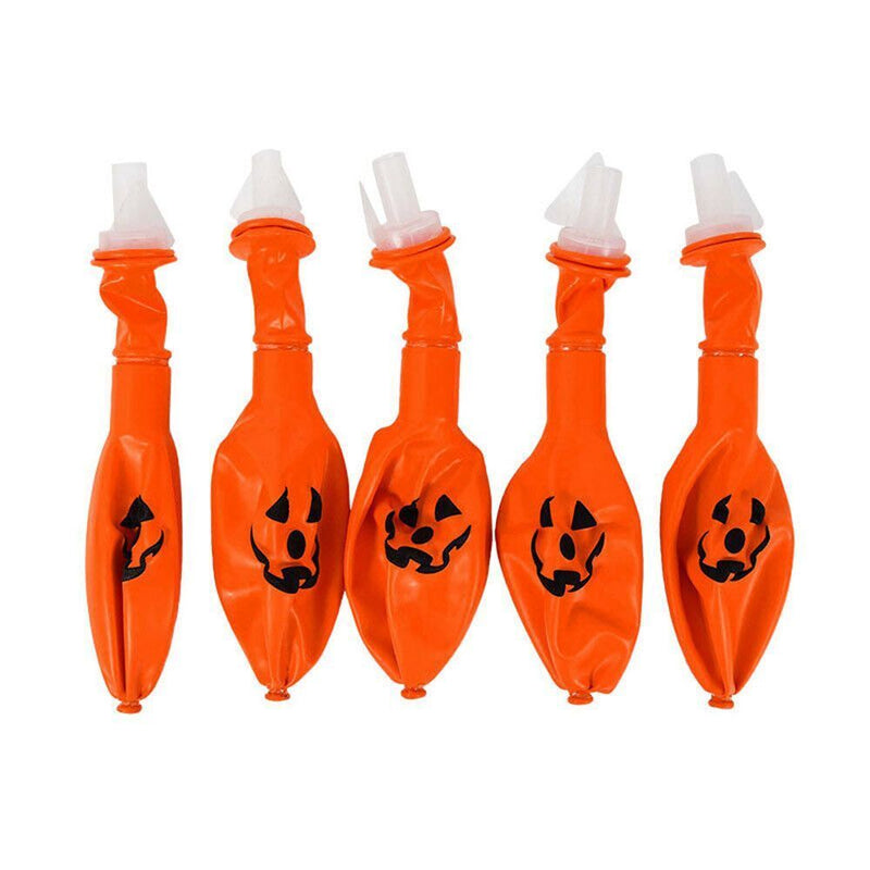 DIY Latex Balloon Led Light Up Pumpkin Balloons Halloween Party Decorations