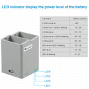 QC3.0 Battery Charger Two Way USB Charging Hub For DJI Mini 3 Pro Drone