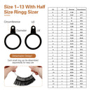 Sizer Jewelry Hammer Ring Sizer Adjuster Ring Mandrel Set Ring Making Tools