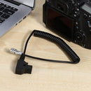4K to D-tap Power Cable for BMPCC Blackmagic Pocket Cinema Camera Battery Newly
