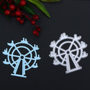 Ferris Wheel DIY Metal Dies Embroidery Craft Punching Molds Stencil Scrapbooking P