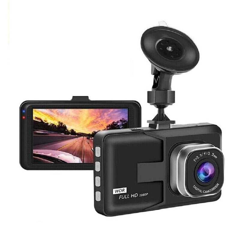 3 inch Screen G-sensor Recorder Single Lens HD Loop Recording Dash Cam