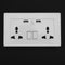 2.1A Wall Socket Dual USB Port Power Adapter Outlets Panel Universal Plug Newly