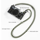 Nylon Rope Camera Shoulder Neck Strap Belt for DSLR Camera (Army Green) Newly