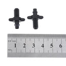 100pcs 6mm Male Thread Single Barbed 4/7mm PVC Hose Connector Home Garden