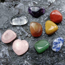 Seven Chakra Stones Colorful Set Amethyst Agate Jade Love Crystal Pink M9C E6B4