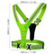 LED Reflective Running Vest, Safety Gear for Night Running, Walking, Cyclin