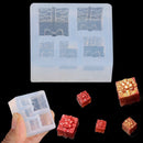 Crafting Silicone Casting Mould Gift Box Mold Crystal Glue Christmas Supplies