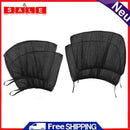 4pcs Universal Car Side Window Shade Double Layer Front+Rear Window Sunshade Set