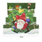 Santa Claus 5D DIY Special Shaped Diamond Painting Greeting Card Handmade Cards