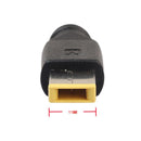 DC Power Adapter 5.5x2.1mm Female to Square Plug for lenovo ThinkPad