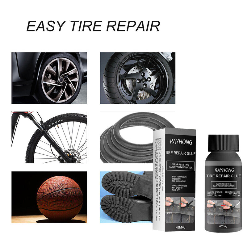 Adhesives Tire Repair Glue Super Caulk Car Rubber Bicycle Motorcycle Sealer