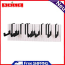 Wooden Piano Style Wall Hanging Decoration Rack Hanger Key Ring Storage Hooks