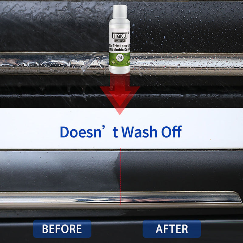 HGKJ Auto Interior Plastic Parts Retreading Agent Paint Car Plastic Renovator