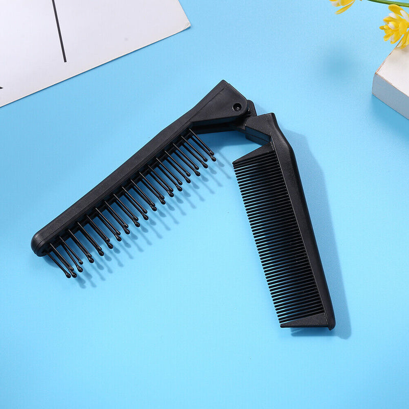 Anti Static Comb Plastic Foldable Moustache Beard Pocket Toothed Massage Brus