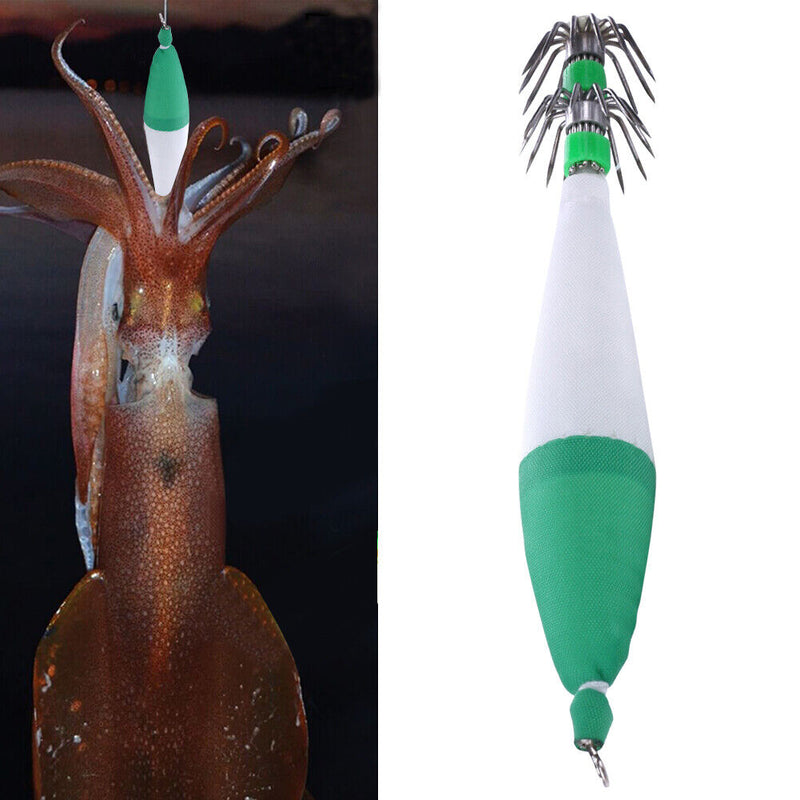 Luminous Double-Layer Cuttlefish Hooks Fishing Octopus Jig Hook Bait Accessor