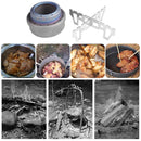 Cross Combination Stent Stove Rack Steaming Stainless Steel Pot Bracket