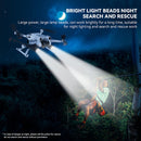 #A Drone Arm Searchlights Aluminum Alloy Double Flash 3 Lighting Mode Searchligh